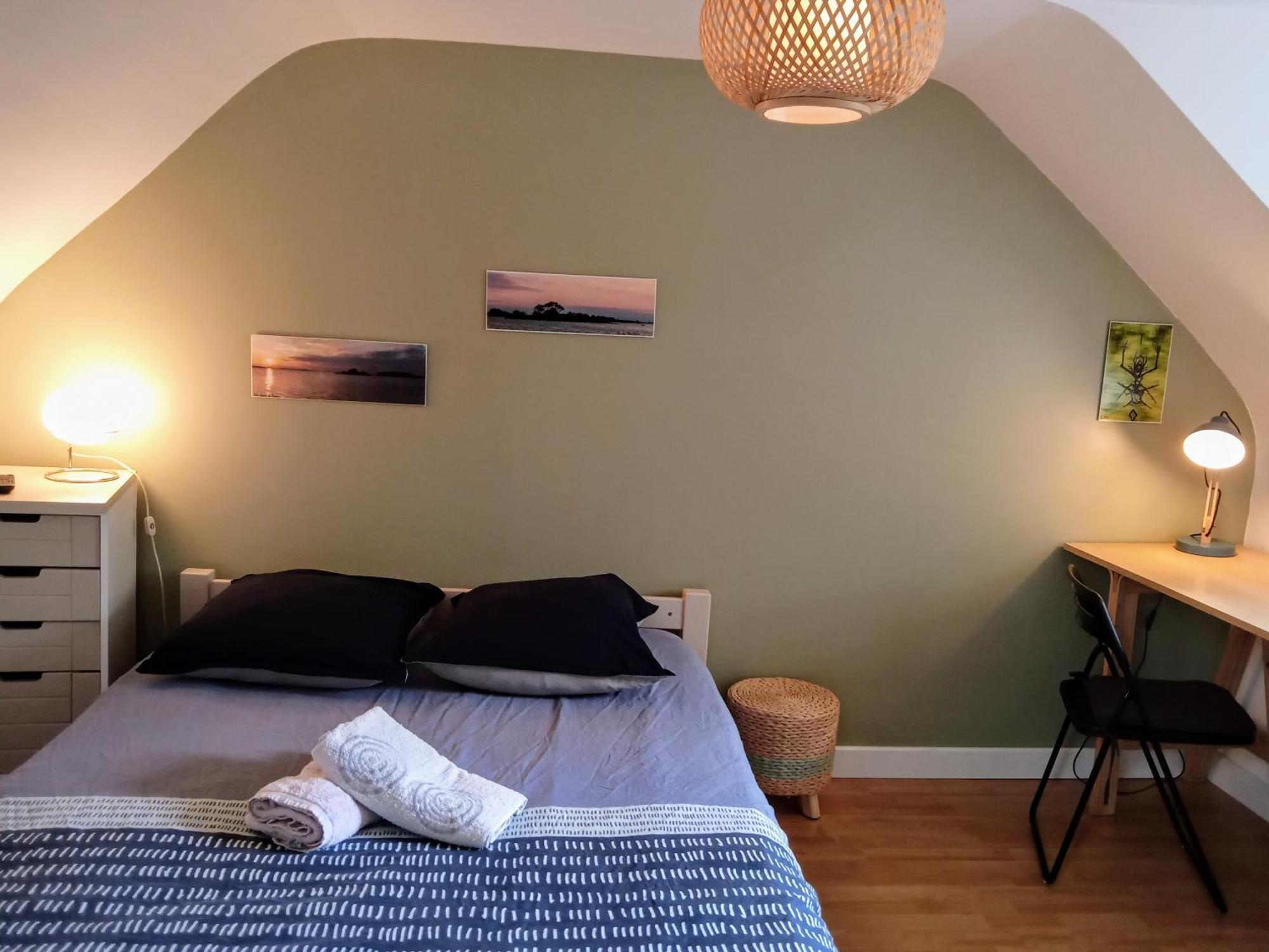 L Ideal 10 Mn Vannes Linge De Lit, Serviettes Inclus Wifi Parking Gratuit Noyalo Εξωτερικό φωτογραφία